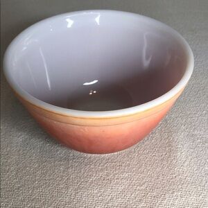 Pyrex orange flameglo ( flamingo ombré)